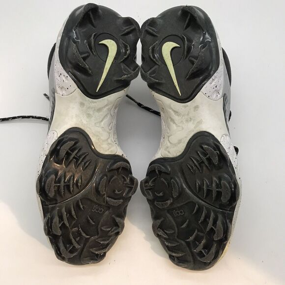 Nike Alpha Huarache Elite 4 Low MCS Men's 7 Smoke Grey Baseball Shoes FD6221-002 - Picture 8 of 11